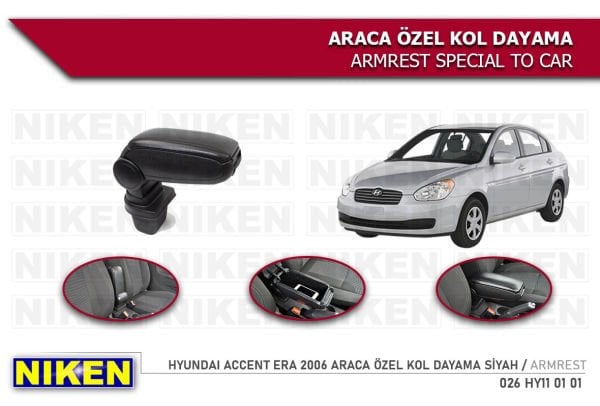 HYUNDAİ ACCENT ERA 2006 2007 2008 2009 2010 2011 2012 2013 VİDASIZ KOLÇAK KOL DAYAMA