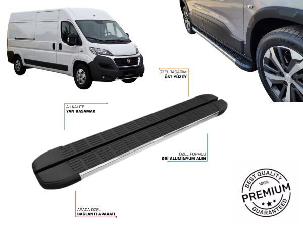 FIAT DUCATO KISA ŞASE YAN BASAMAK 2006 2007 2008 2009 2010 2011 2012 2013 2014 2015 2016 2017 2018