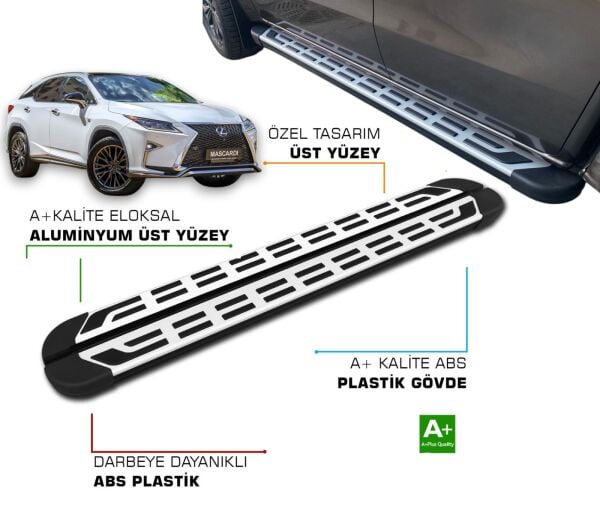 RX 200T 2018 2019 2020 2021 2022 2023 2024 2025 YAN BASAMAK