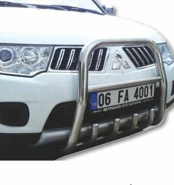 MITSUBISHI L200 2006 2007 2008 2009 2010 2011 2012 2013 2014 2015 KROM ÖN TAMPON KORUMA
