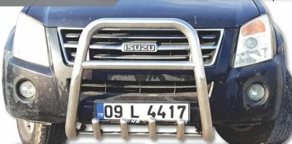ISUZU D MAX 2007 2008 2009 2010 2011 KROM ÖN TAMPON KORUMA