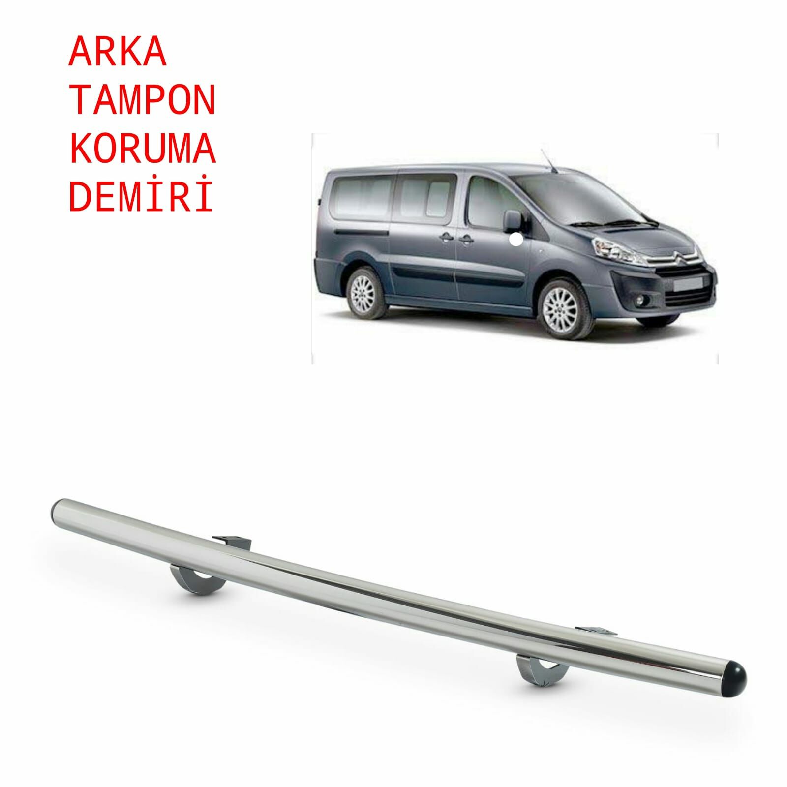 Jumpy ARKA TAMPON KORUMA DEMİRİ 2007 2008 2009 2010 2011 2012 2013 2014 2015 2016