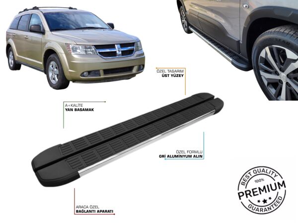 DODGE JOURNEY ARACA ÖZEL YAN BASAMAK 2009 2010 2011 2012 2013 2014 2015 2016 2017 2018