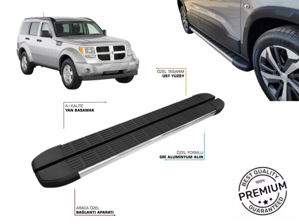 DODGE NİTRO ARACA ÖZEL YAN BASAMAK 2007 2008 2009 2010 2011 2012