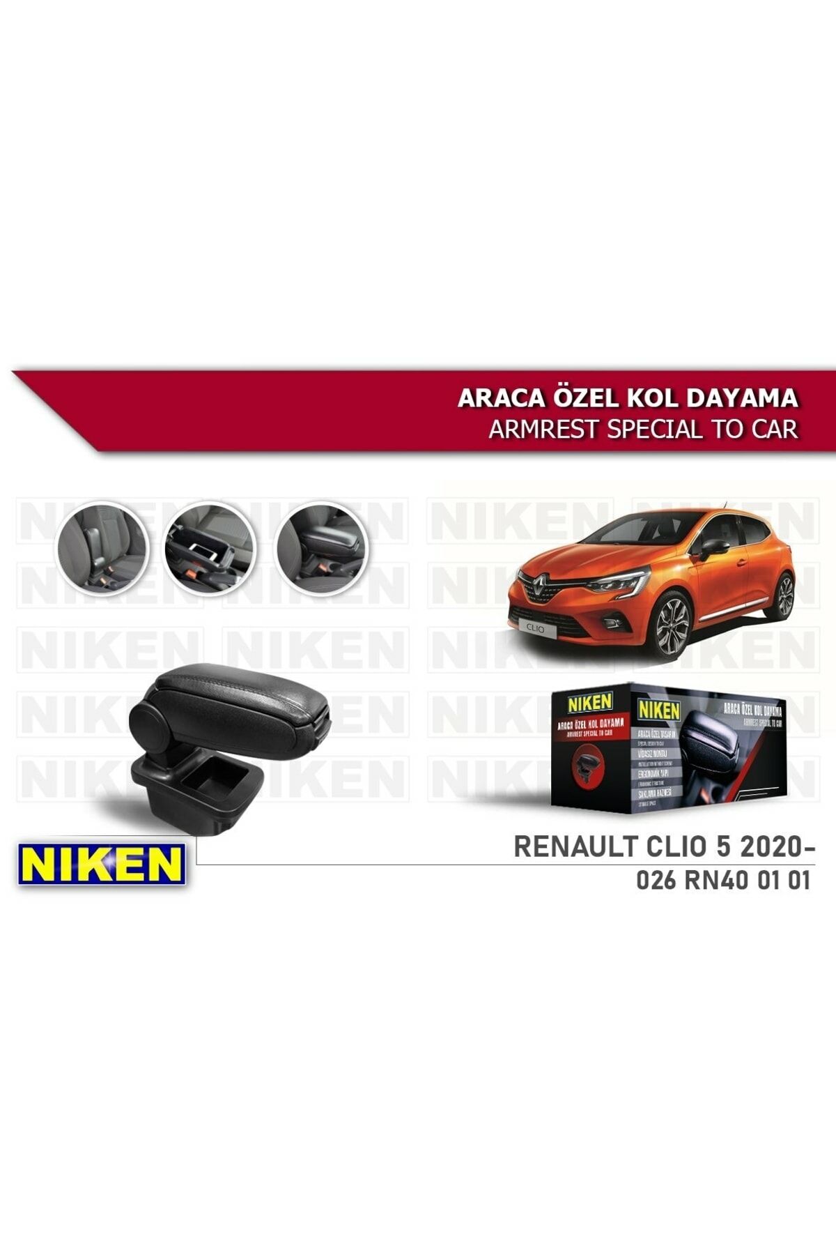 CLİO 5 HB 2020 2021 2022 2023 2024 ARACA ÖZEL KOLÇAK NİKEN VİDASIZ