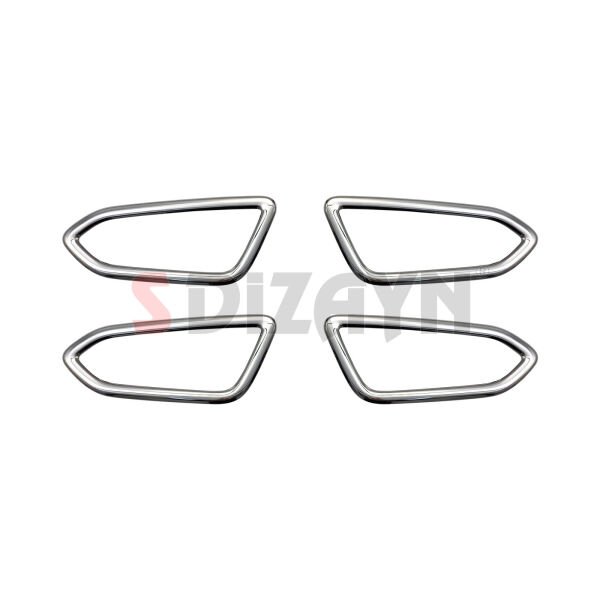 Renault Captur 2 Krom İç Kapı Kolu Çerçevesi 2020 2021 2022 2023 2024 2025