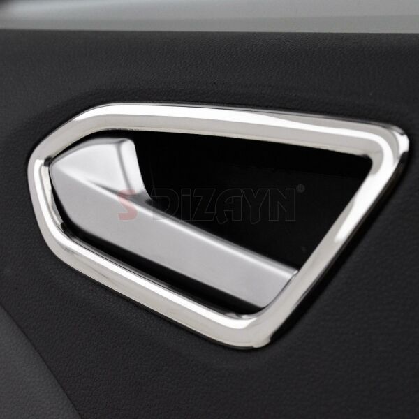 Renault Captur 2 Krom İç Kapı Kolu Çerçevesi 2020 2021 2022 2023 2024 2025