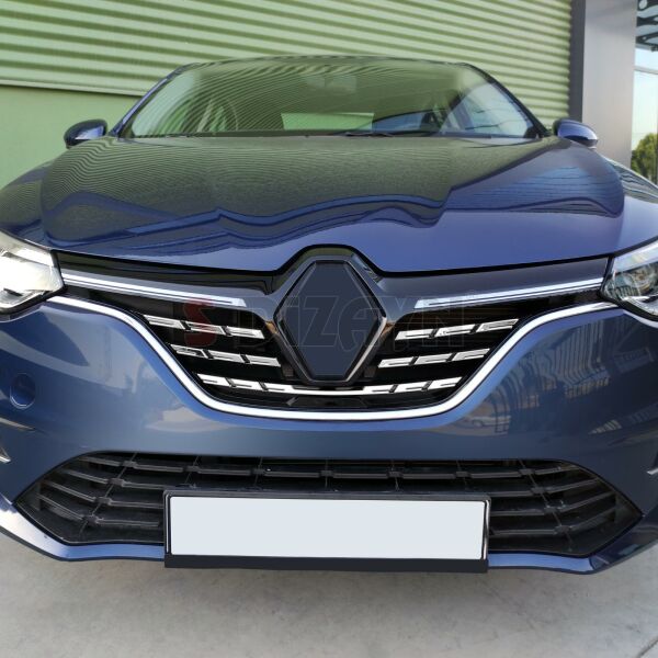 Renault Megane 4 Krom Ön Panjur 5 Prç. 2020 2021 2022 2023 2024 2025