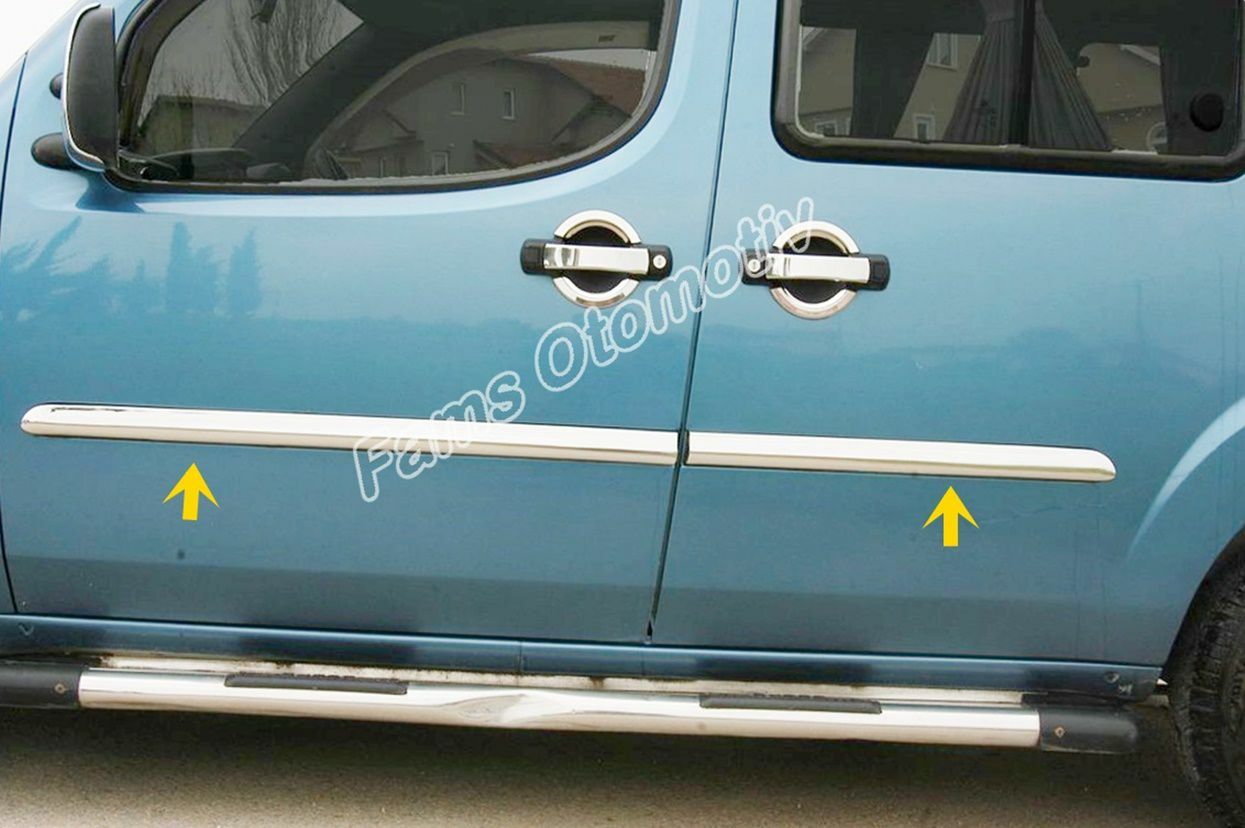 DOBLO 1 YAN KAPI CITASI KROM 2000 2001 2002 2003 2004 2005 2006