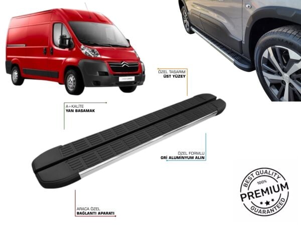 CITROEN JUMPER ORTA ŞASE YAN BASAMAK 2006 2007 2008 2009 2010 2011 2012 2013 2014 2015 2016 2017 2018 2019 2020 2021 2022 2023 2024