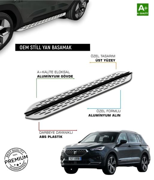 SEAT TARRACO 2018 2019 2020 2021 2022 2023 2024 2025 YAN BASAMAK