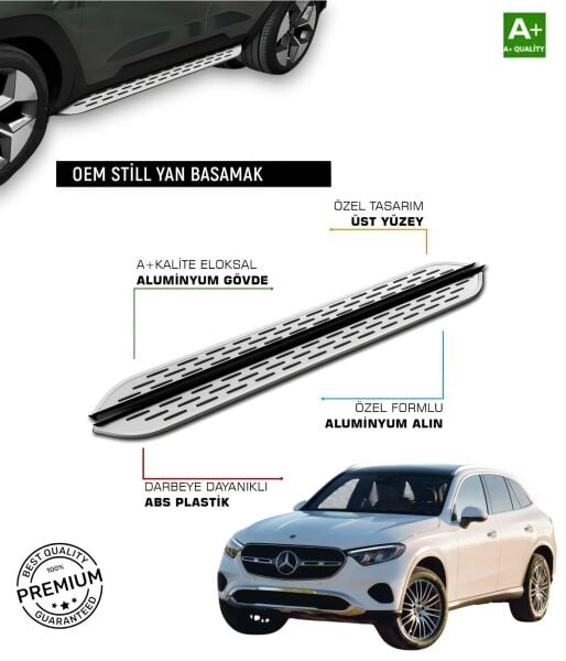 MERCEDES GLC 2022 2023 2024 2025 YAN BASAMAK