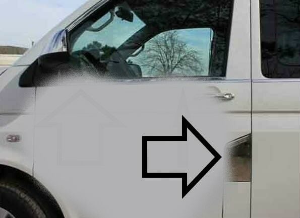 VOLKSWAGEN TRANSPORTER T5 DEPO KAPAĞI KROM 2010 2011 2012 2013 2014