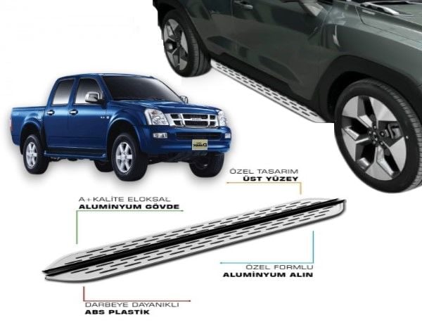 ISUZU D MAX 1 2005 2006 2007 2008 2009 2010 2011 2012 YAN BASAMAK