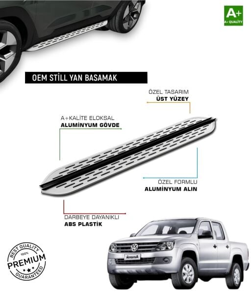 VOLKSWAGEN AMAROK 1 2010 2011 2012 2013 2014 2015 2016 2017 2018 2019 202 YAN BASAMAK