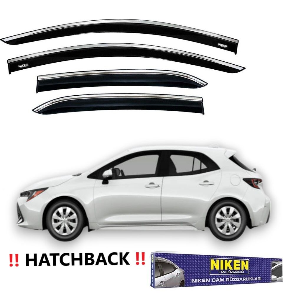 COROLLA HATCBACK  2019 2020 2021 2022 2023 2024 KROMLU CAM RÜZGARLIĞI HB