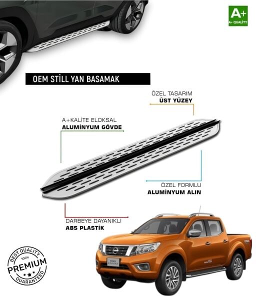 NISSAN NAVARA 4 2015 2016 2017 2018 2019 2020 2021 2022 2023 2024 2025 YAN BASAMAK