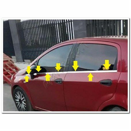 PUNTO CAM ÇİTASI KROM 6 PARÇA 2006 2007 2008 2009 2010 2011 2012