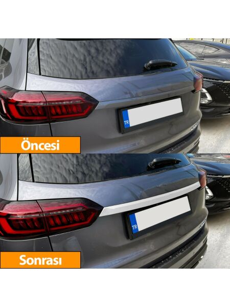 TİGGO 8 PRO KROM BAGAJ ÇİTASI 2022 2023 2024