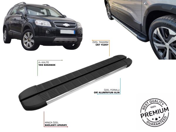 CAPTIVA ARACA ÖZEL YAN BASAMAK 2007 2008 2009 2010 2011 2012 2013 2014 2015 2016 2017 2018 2019 2020