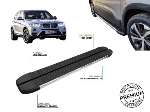 BMW X5 F15 ARACA ÖZEL YAN BASAMAK S LİNE 2013 2014 2015 2016 2017 2018