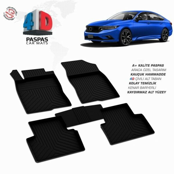 HONDA CIVIC 2021- ARACA ÖZEL 4D HAVUZLU PASPAS