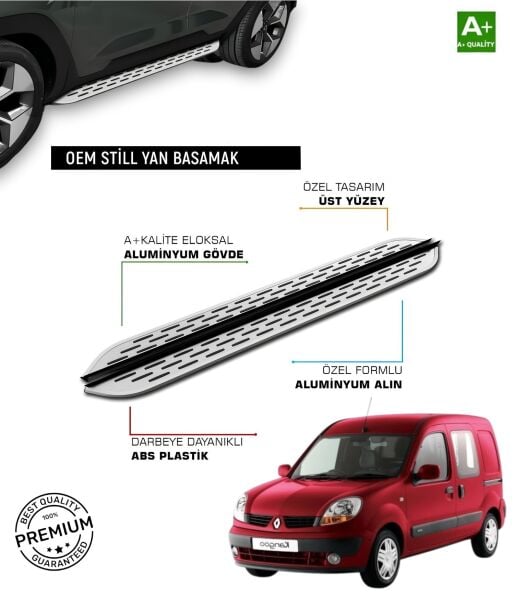 KANGOO 1996 1997 1998 1999 2000 2001 2002 2003 2004 2005 2006 2007 ARACA ÖZEL YAN BASAMAKLIK