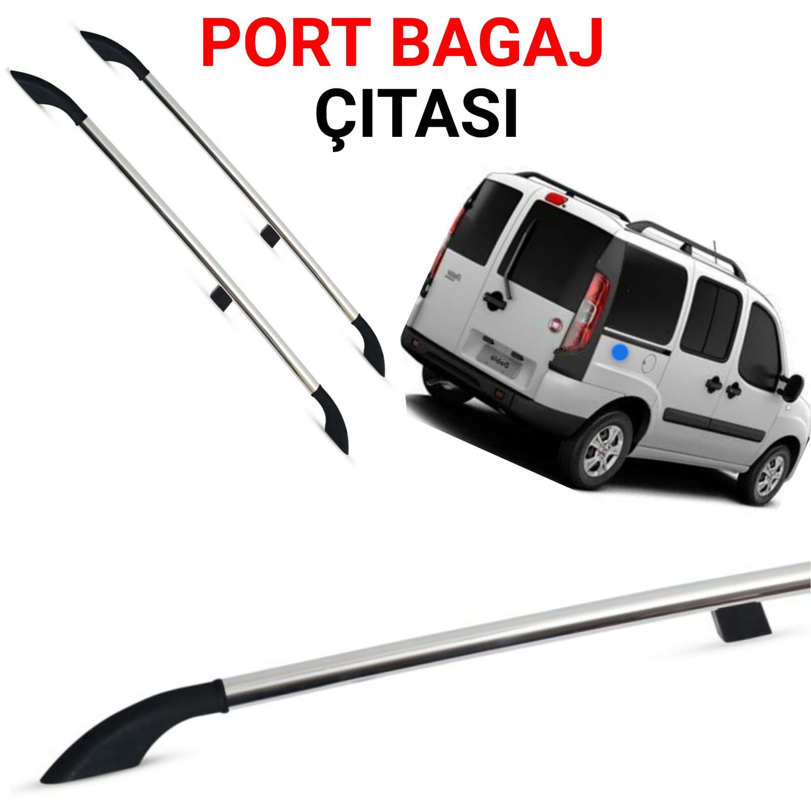 FİAT DOBLO 2000 2001 2002 2003 2004 2005 2006 2007 2008 2009 PORT BAGAJ TAVAN ÇITASI