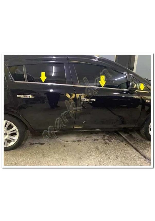 CORSA D CAM ÇİTASI 6 PARÇA KROM 2006 2007 2008 2009 2010 2011 2012 2013 2014 2015