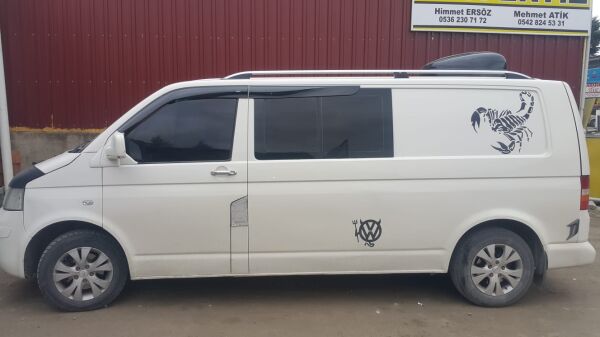 T5 T6 UZUN ŞASE PORTBAGAJ TAVAN ÇİTASI GRİ 2003-2024