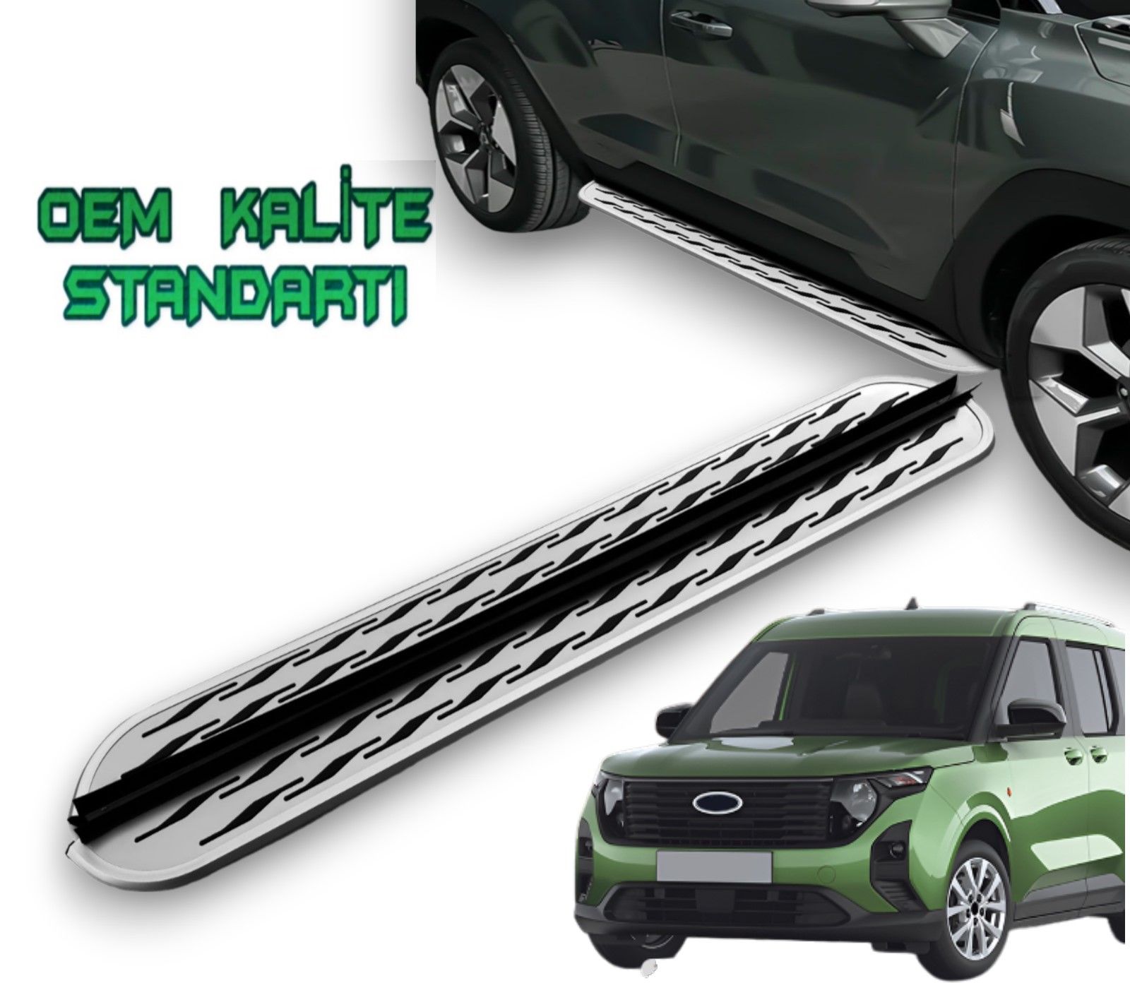 COURİER 2 2023 2024 2025 ARACA ÖZEL YAN BASAMAKLIK