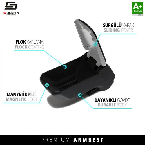 CLİO 4 ARACA ÖZEL KOL DAYAMA KOLÇAK 2012 2013 2014 2015 2016 2017 2018 2019