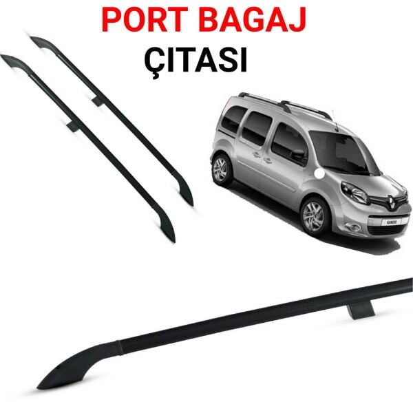 KANGO 2015 2016 2017 2018 2019 PORT BAGAJ TAVAN ÇITASI SİYAH