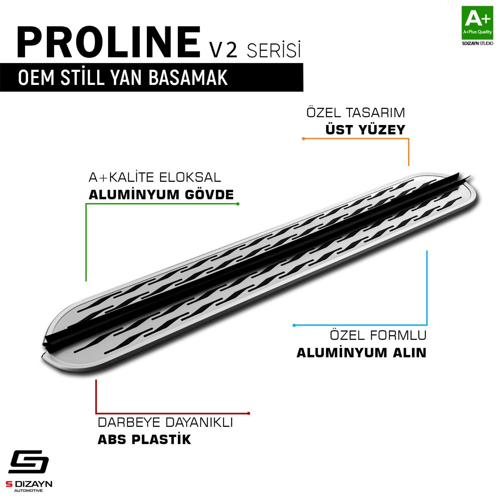 500X 2014 2015 2016 2017 2018 2019 2020 2021 2022 2023 2024 2025 ARACA ÖZEL YAN BASAMAK