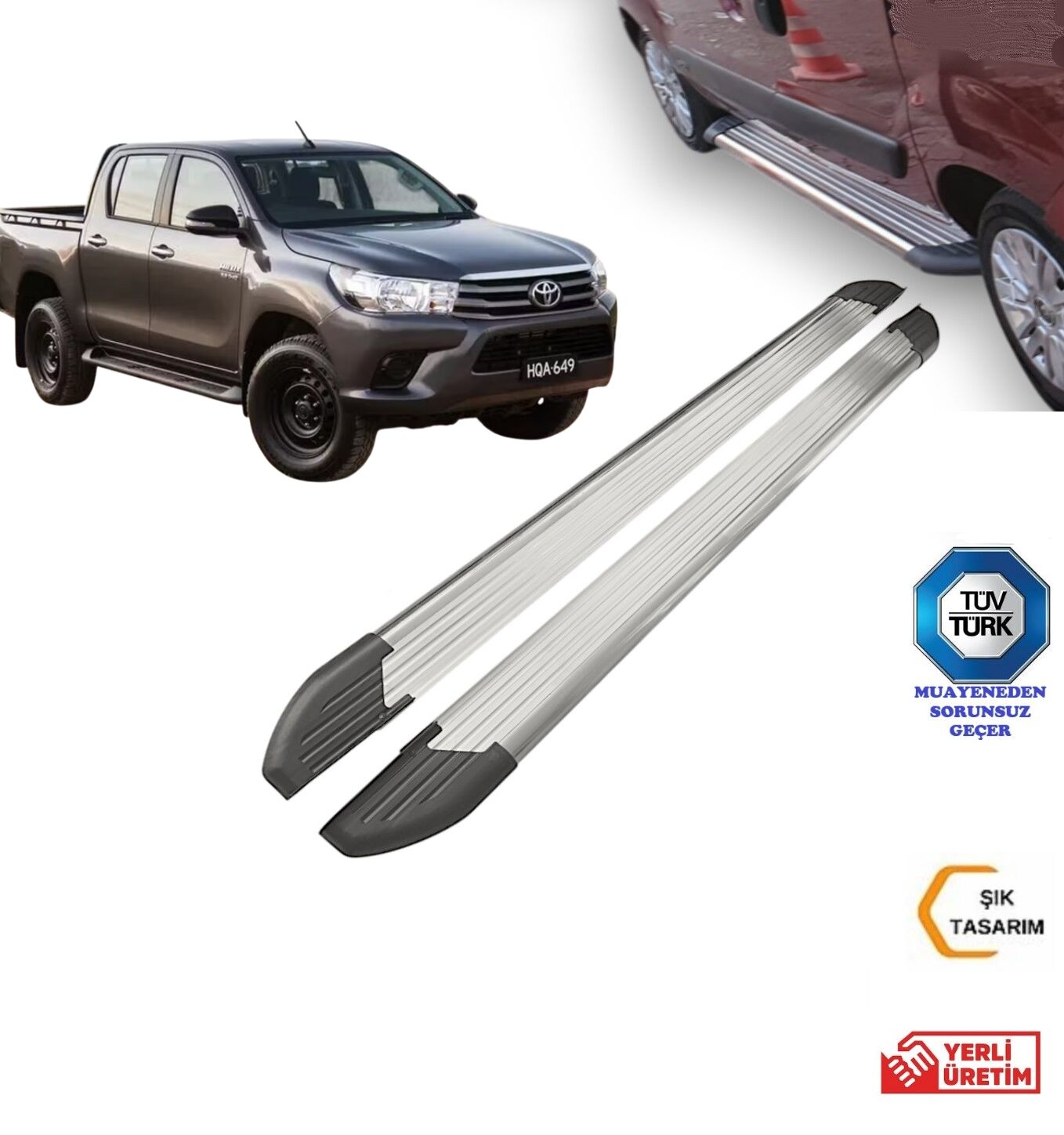 HİLUX YAN BASAMAK 2015 2016 2017 2018 2019 2020 2021