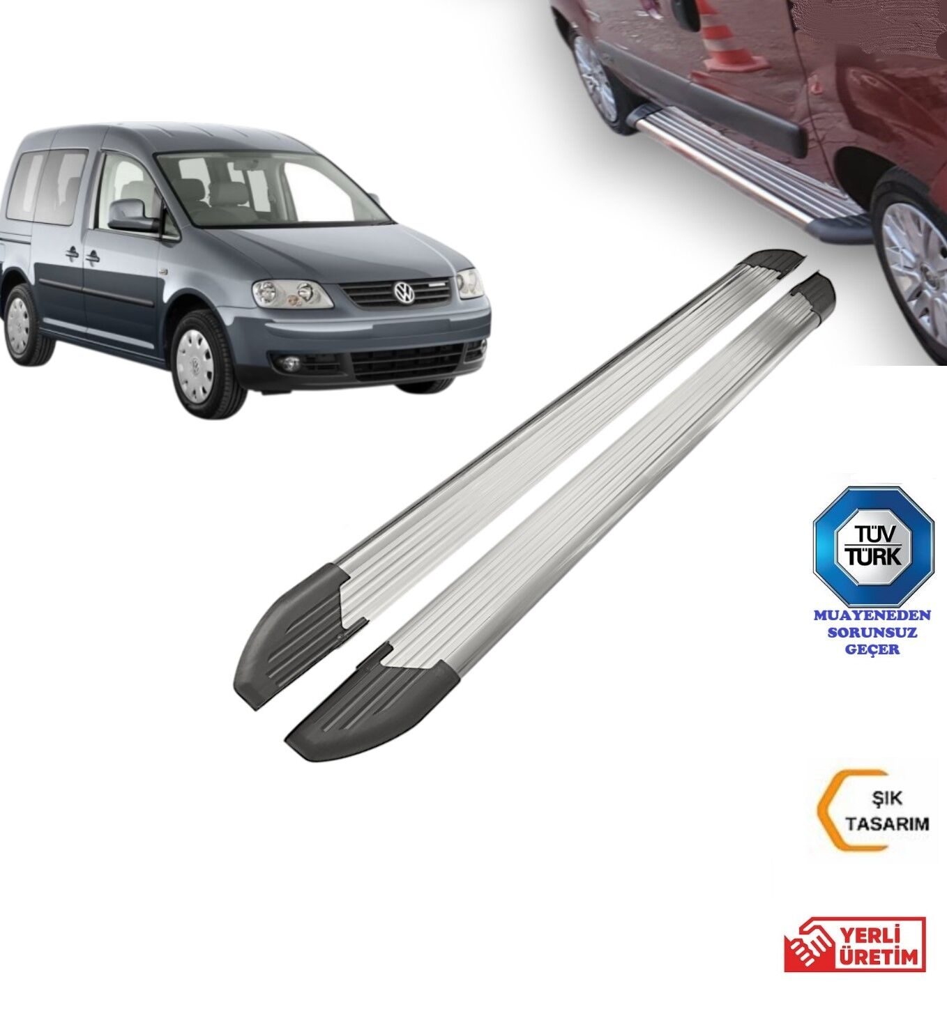 CADDY KISA ŞASE 2003 2004 2005 2006 2007 2008 2009 2010 2011 2012 2013 2014 2015 2016 2017 2018 2019 2020 2021 YAN BASAMAK