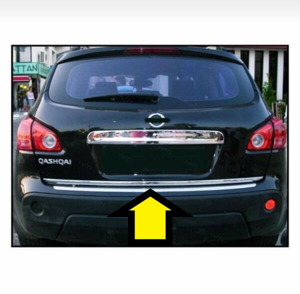 QASHQAİ BAGAJ ALT ÇİTASI KROM 2007 2008 2009 2010 2011 2012 2013