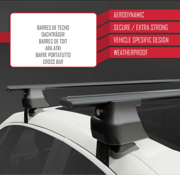 TOYOTA RAV 4 ARACA ÖZEL OLUKSUZ TAVAN ÇİTASI 2013 2014 2015 2016 2017 2018 SİYAH