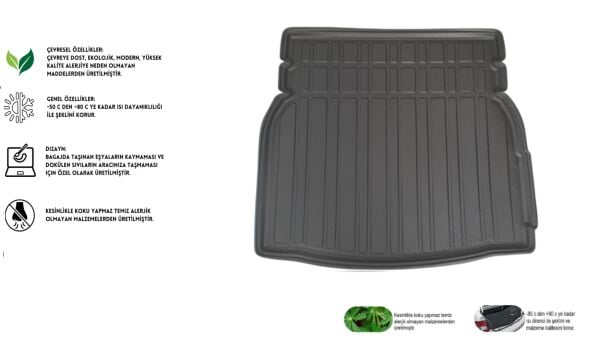 MERCEDES W205 RAMPALI BAGAJ HAVUZU 2014 2015 2016 2017