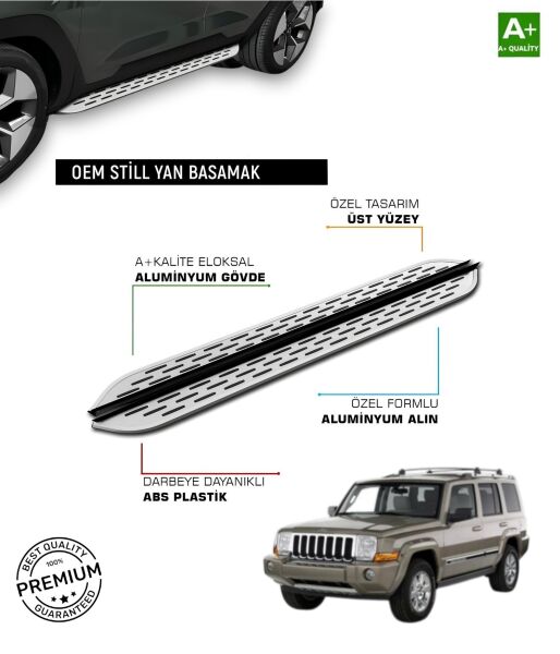 COMMANDER 2006 2007 2008 2009 2010 ARACA ÖZEL YAN BASAMAK