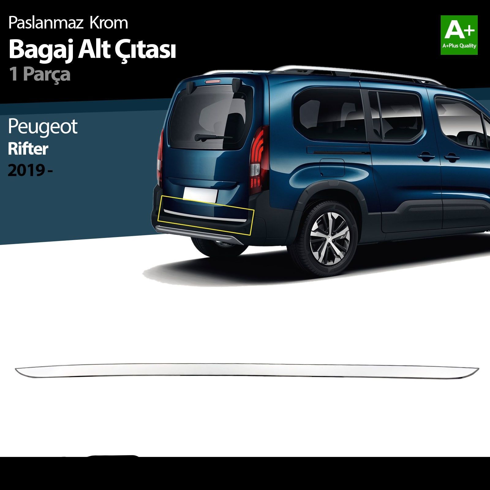 RİFTER BAGAJ ALT CITASI KROM 2019 2020 2021 2022 2023 1. KALİTE