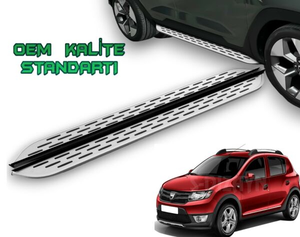 SANDERO 2 STEPWAY 2013 2014 2015 2016 2017 2018 2019 2020 ARACA ÖZEL YAN BASAMAK