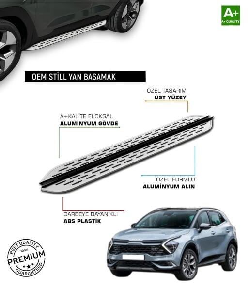 SPORTAGE 2021 2022 2023 2024 2025 ARACA ÖZEL YAN BASAMAK