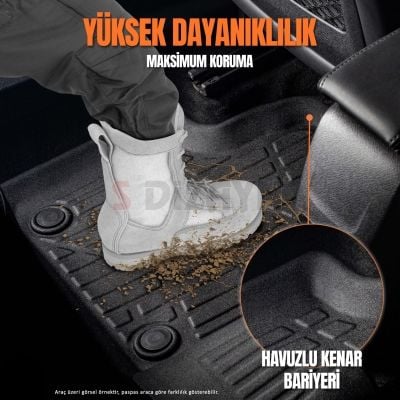 PEUGEOT 508 ARACA ÖZEL 3D PASPAS 2018 2019 2020 2021 2022 2023 2024