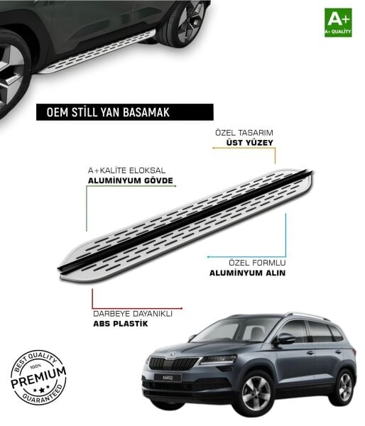 KAROQ 2018 2019 2020 2021 2023 2024 2025 ARACA ÖZEL YAN BASAMAK