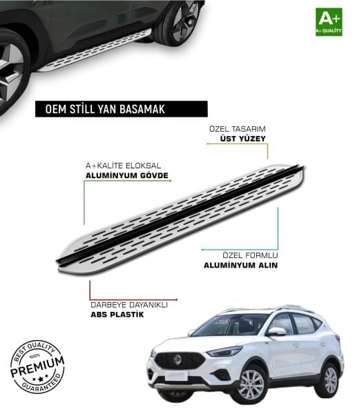 MG ZS 2018 2019 2020 2021 2022 2023 2024 2025 ARACA ÖZEL YAN BASAMAK