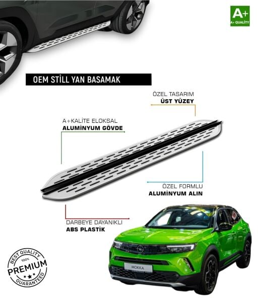 MOKKA 2020 2021 2022 2023 2024 2025 ARACA ÖZEL YAN BASAMAK