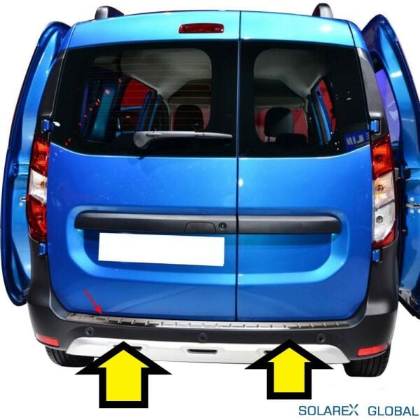 DOKKER ARKA TAMPON EŞİĞİ KROM 2012 2013 2014 2015 2016 2017 2018