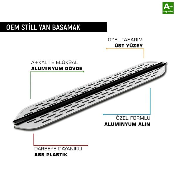 RENAULT DUSTER 2024 2025 ARACA ÖZEL YAN BASAMAK