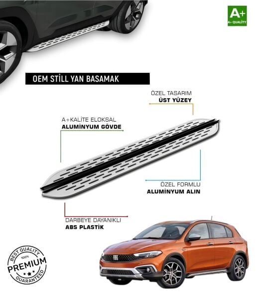 EGEA CROSS 2020 2021 2022 2023 2024 2025 ARACA ÖZEL YAN BASAMAK